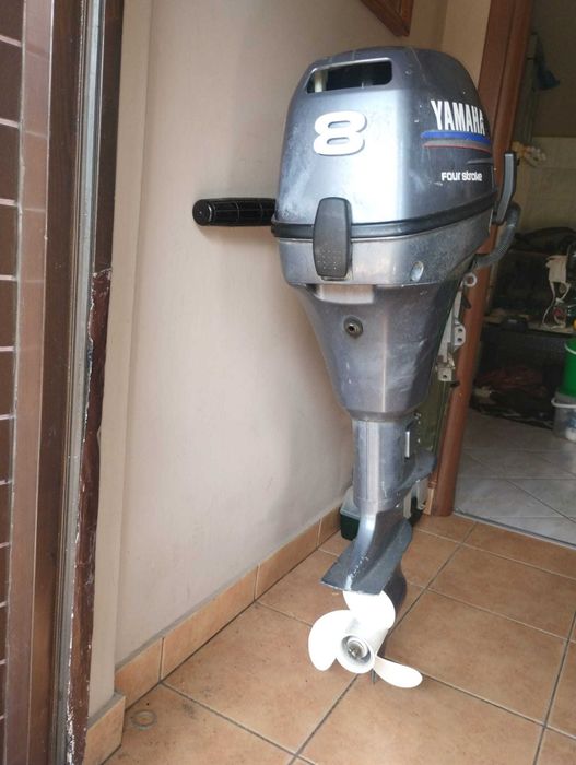 Yamaha Silnik Zaburtowy 8hp Stopa S Łódka Ponton Żaglówka