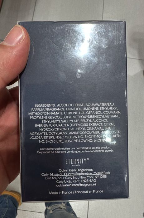Perfume Calcin Klein novo e selado na caixa 100ml