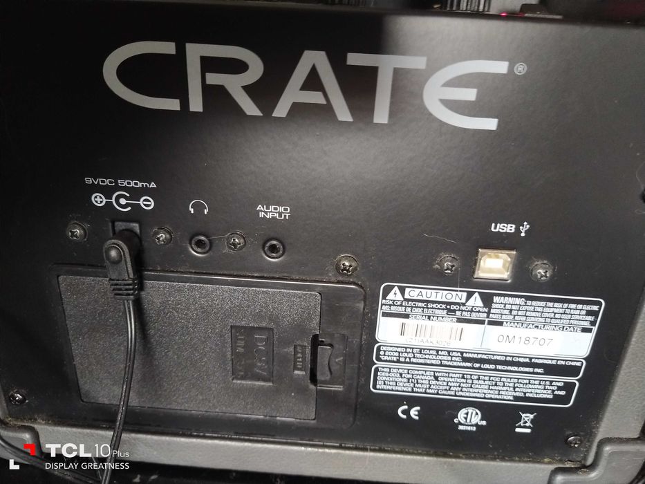 Amplificador de guitarra crate modelo 5