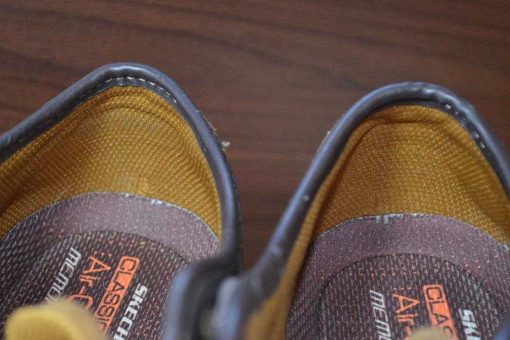 skechers porter-ressen 45р сникерсы туфли кроссовки кожаные