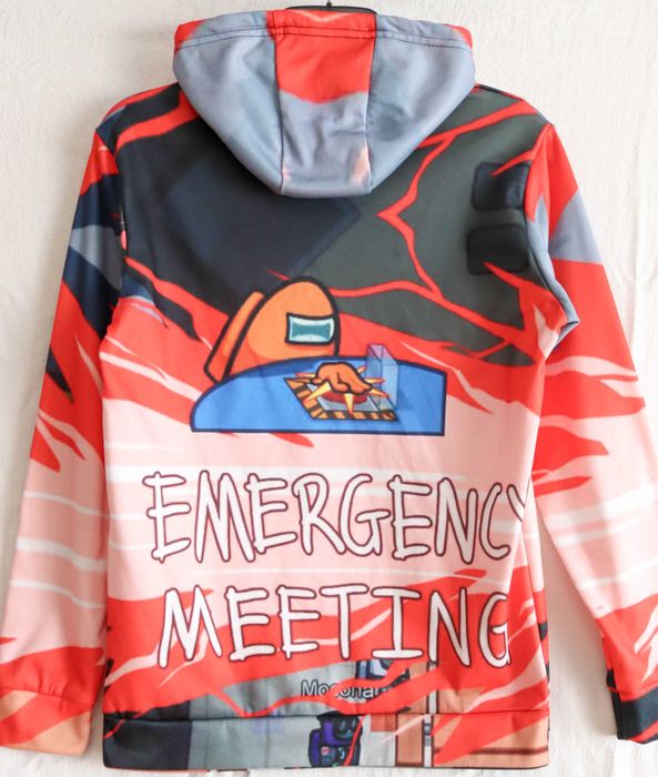 Тепла кофта на хлопчика підлітка худі М Амонг Ас Among Us 158-164