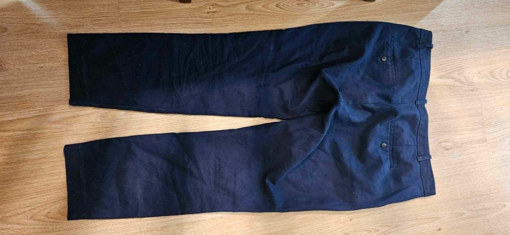 Spodnie Zara Basic grantowe 40