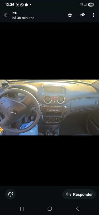 Cintroem C2 ano 2008 gasolina 105.000 km