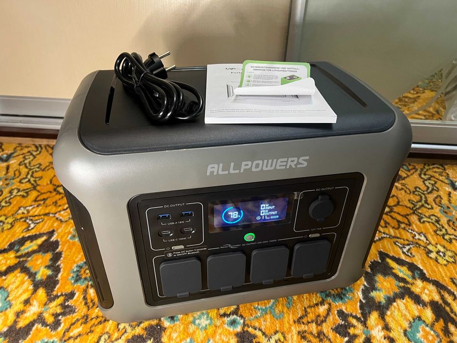 ТЕРМІНОВО! Зарядна станція Allpowers R1500 Lite (1152Wh / 1500W)