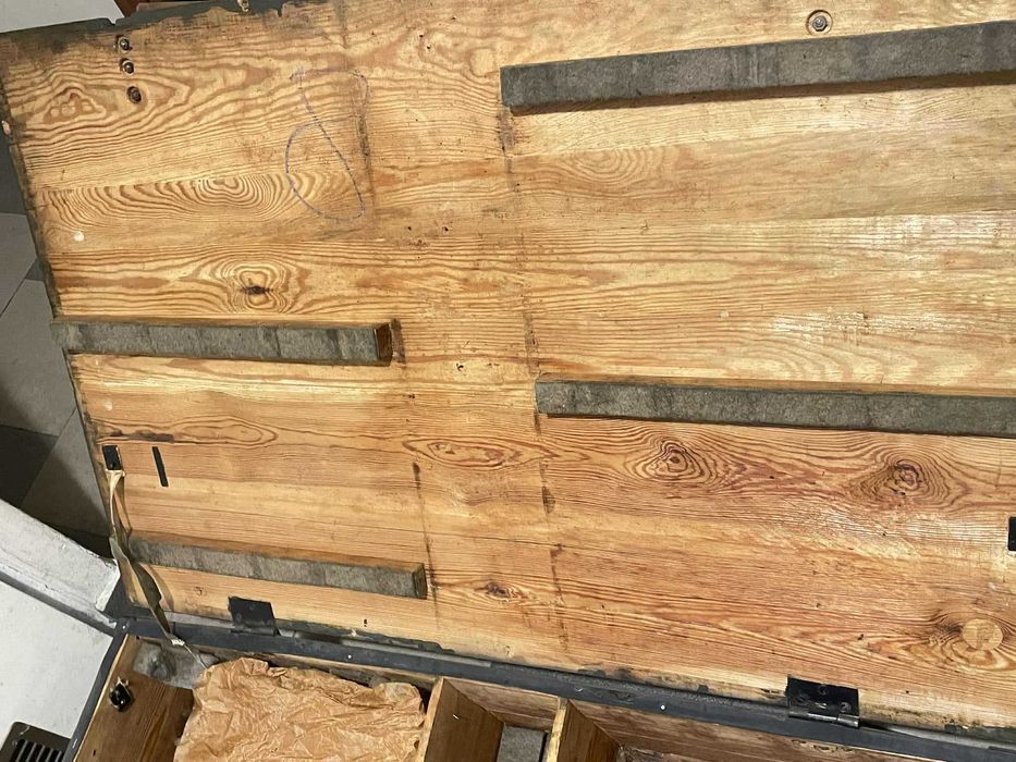 Skrzynia drewniana wzmocniona do PPS wz. 41 - oryginał