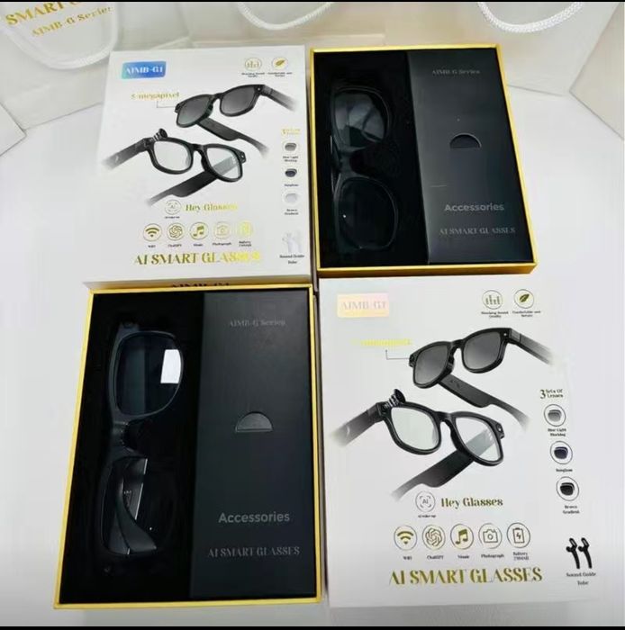 Окуляри зі штучним інтелектом. AI smart glasses АIMB-G2/G3