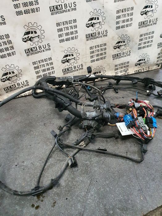 Проводка двигуна bmw x5 3.0d n57d30a