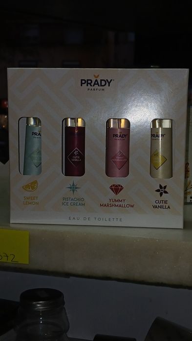 Cofret de perfumes 4 essencias olfativas