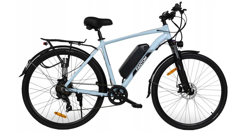 ROWER ELEKTRYCZNY Fantom GX-5000 Męski 28 Trekkingowy  60-70km Shimano