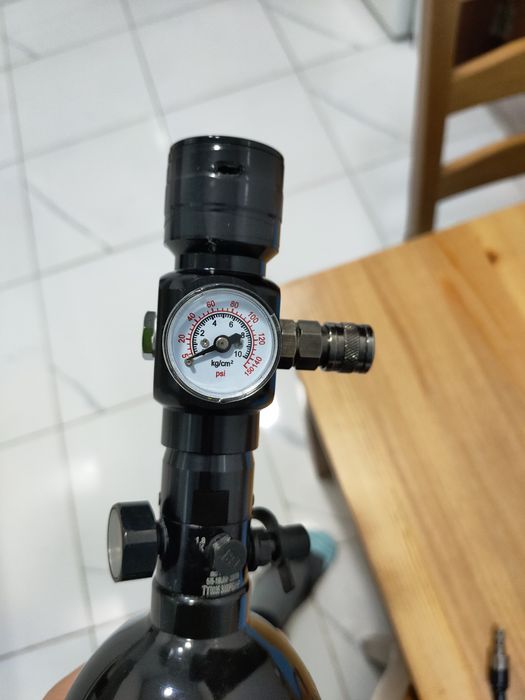 Kit HPA (Botija 0.8L, regulador e mangueira