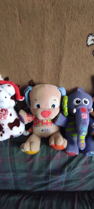 М'які іграшки музикальні