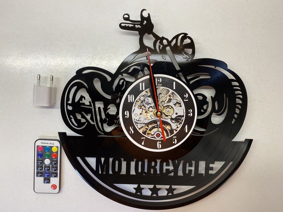 Relógio de Parede com Iluminação LED