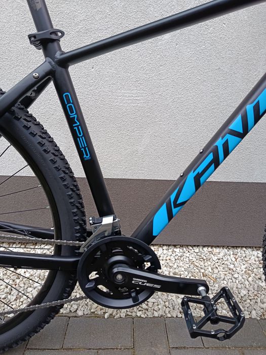 NOWY Kands Comp-er 2026 czarno-niebieski mat koła 29" Shimano Cues 2x9