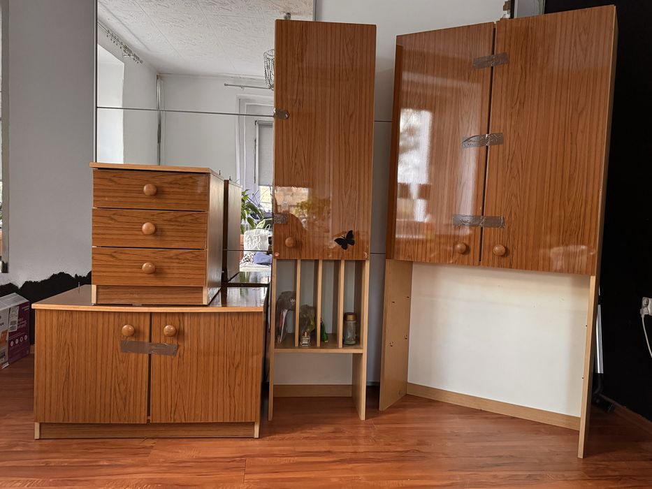 Zestaw Mebli Pokojowych Meblościanki PRL Polecam