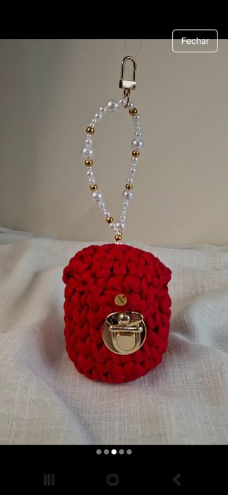 Porta moeda ipod para pendurar bolsa mala