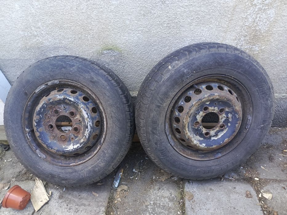 2 koła 195/70R15 opona plus felga