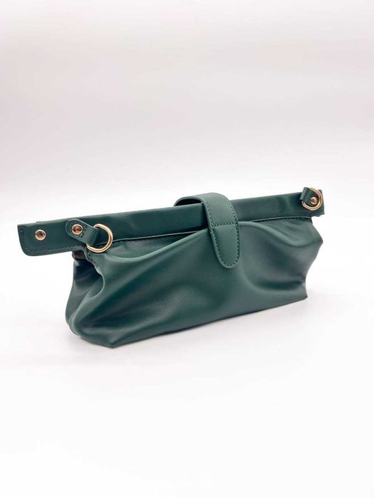 Смарагдова жіноча сумка-клатч (можливий торг)