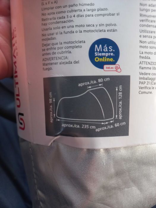 Capa impermeavel nova para motas ou bicicletas,