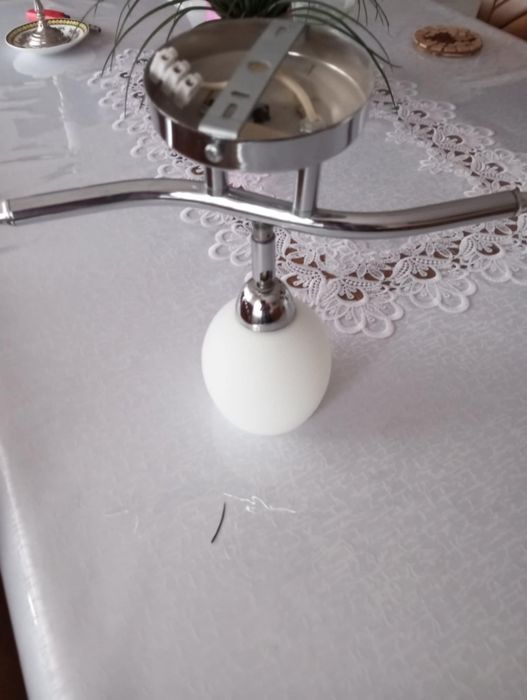 Lampa 1 klosz oraz  3 klosze Zestaw cena atrakcyjna