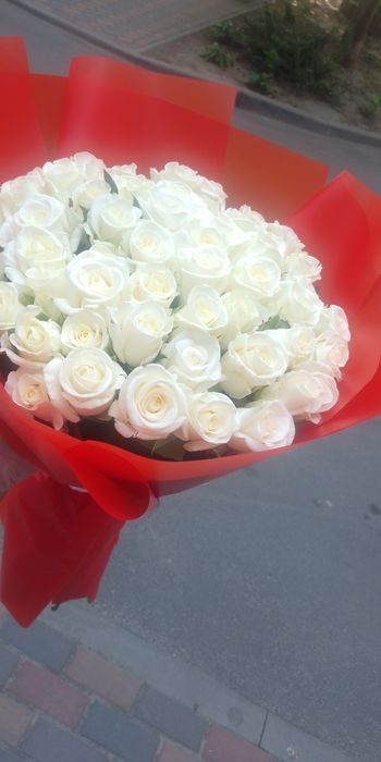 Букет 101 роза • Доставка квітів Київ • Доставка цветов Киев • Квіти •