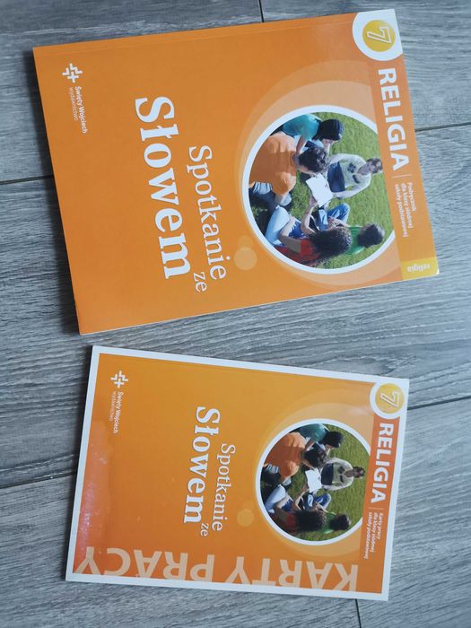 Religia klasa 7 podręczni i karty pracy NOWE