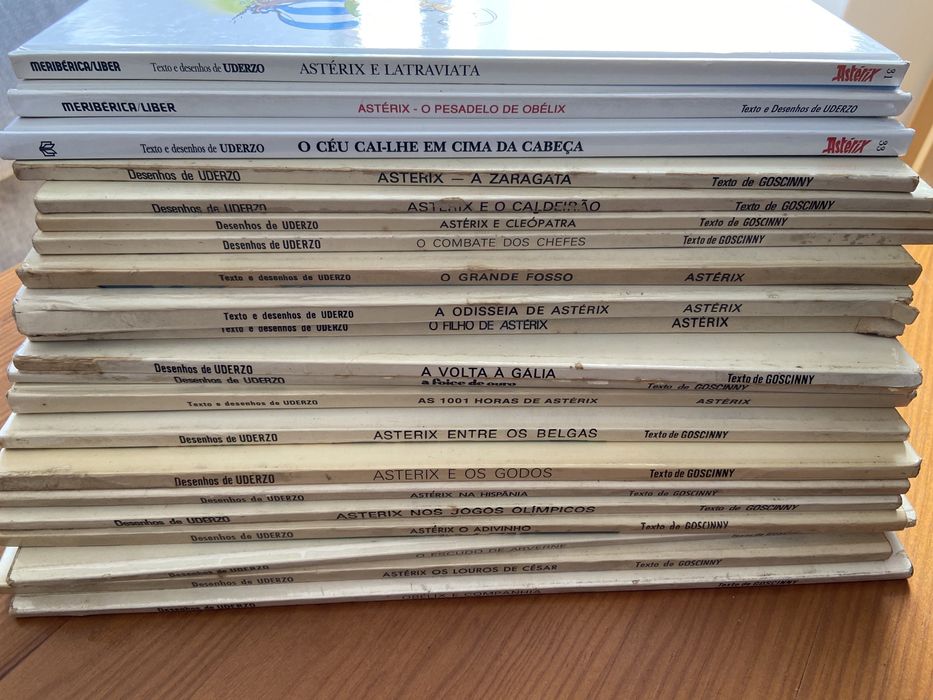 BD tintin, lucky luke e astérix