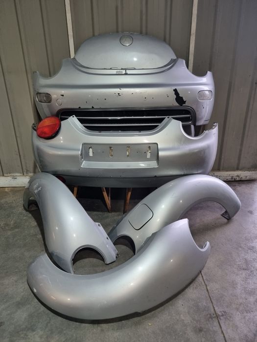 Vw betle para choques capon guarda lamas