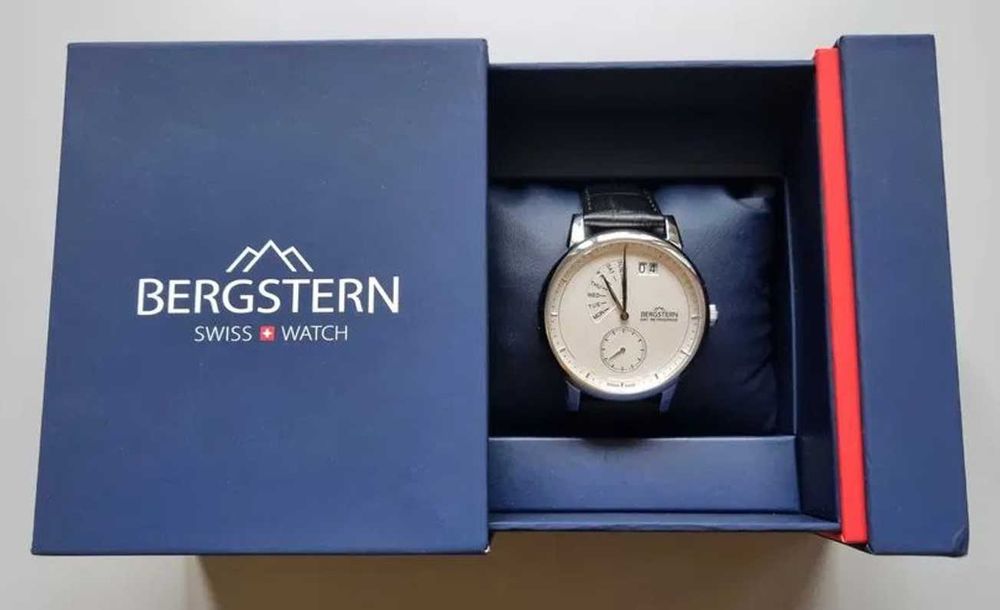 NOWY Zegarek męski Bergstern / wyprodukowany w SZWAJCARII / Gwarancja