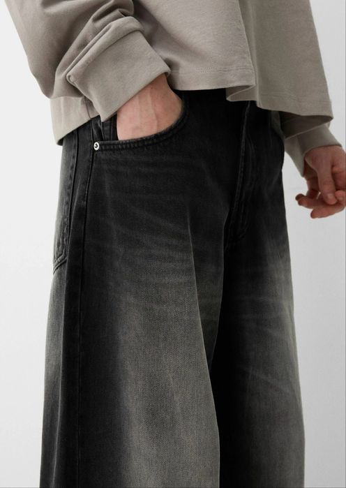 Широкі Джинси BERSHKA Super Baggy Jeans Оригінал Нові Широкие Джинсы