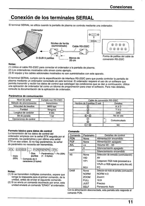 Monitor Plasma Panasonic
