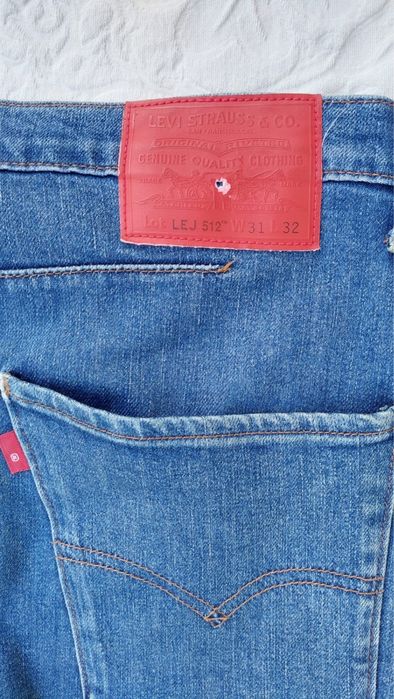 Calças levis 512 Slim Fit