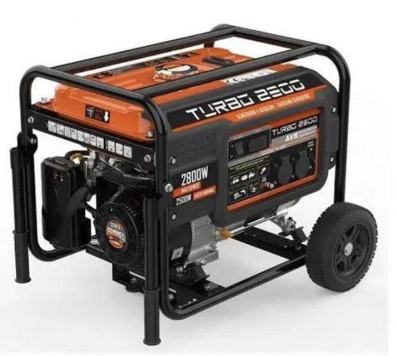 Бензогенератор Genergy 2800, 2,8 кВт медь, 1 фаза
Однофазний бензино
