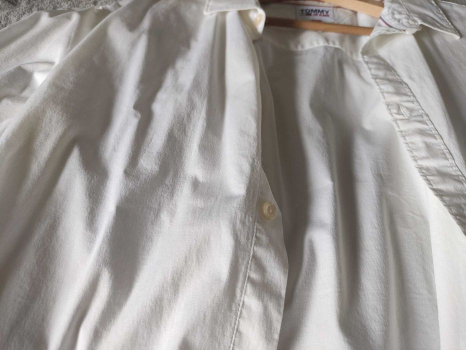 Koszula męska biała Tommy Hilfiger Tommy Jeans XL