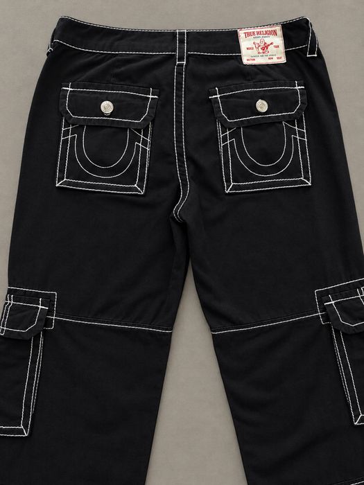 True Religion джинси карго чорні штани