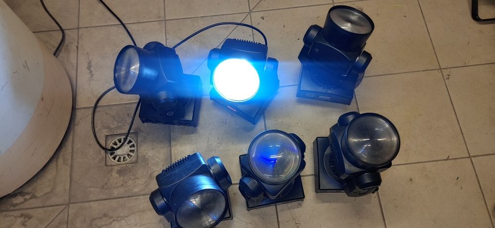 Zestaw kolorofonów na scenę DMX.