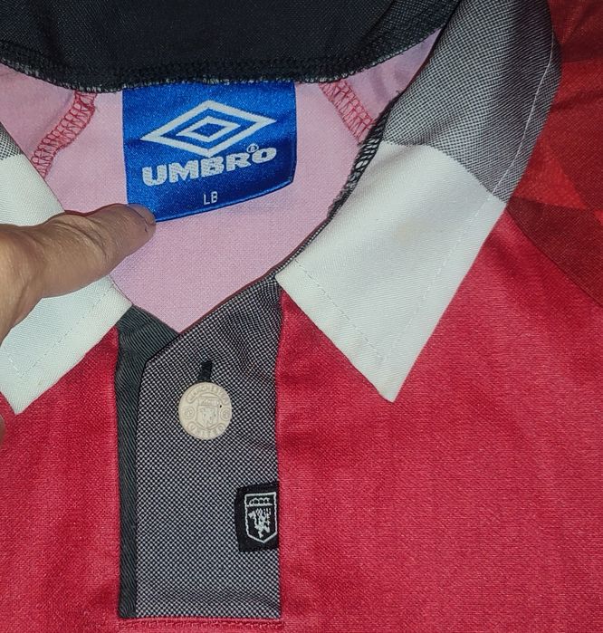 Umbro r. LB 156 cm Manchester United retro