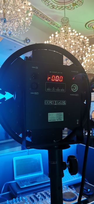 Dwie retro lampy dla Dj 7x 50w