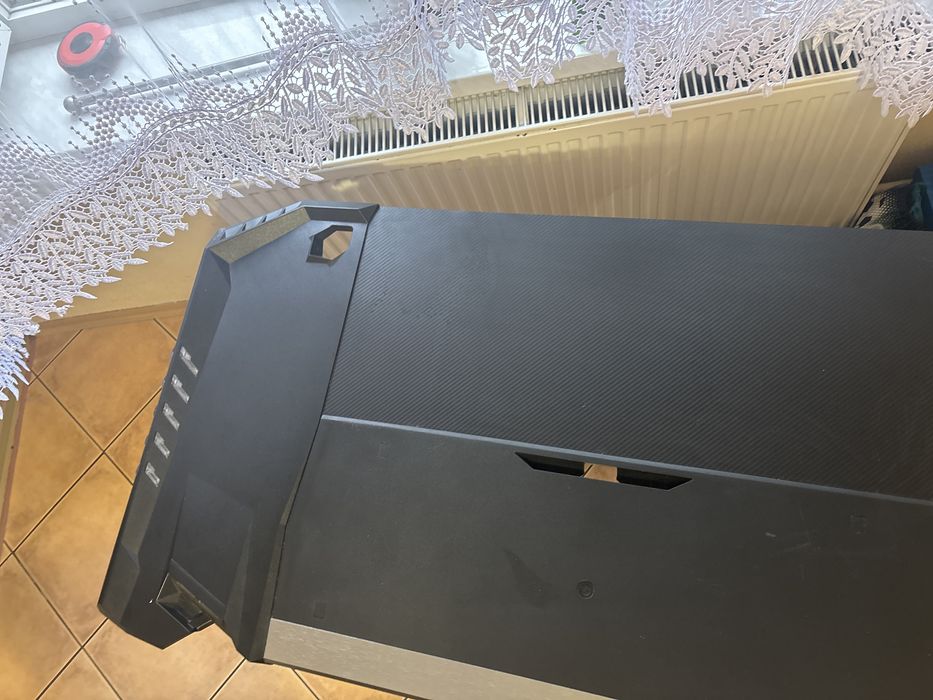 Biurko gamingowe ultra desk z ledami