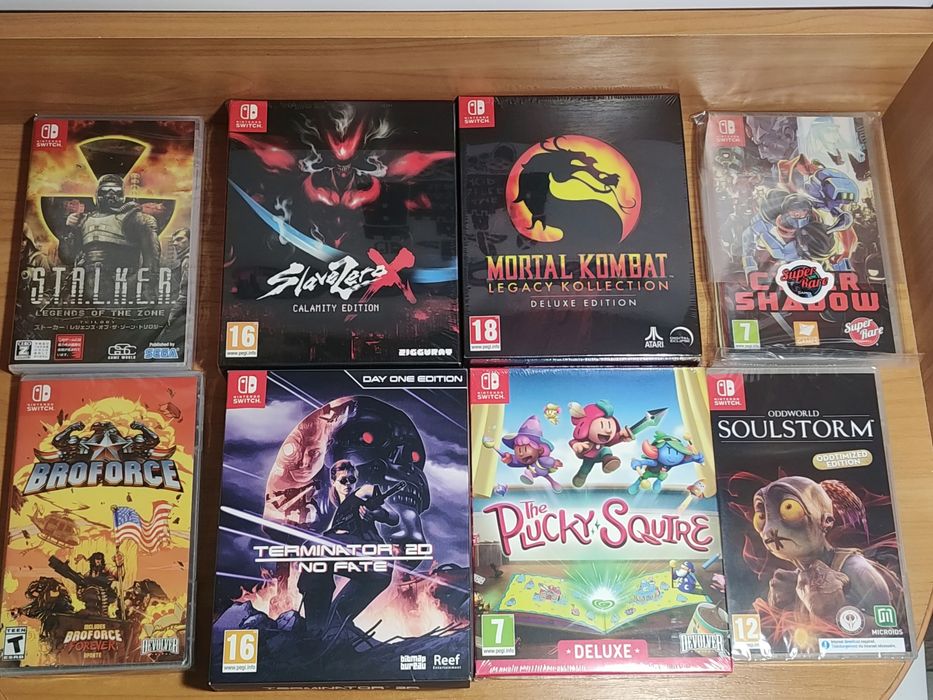Mortal Kombat Legacy Kollection Nintendo Switch Deluxe Edition делюкс видання нове. MK