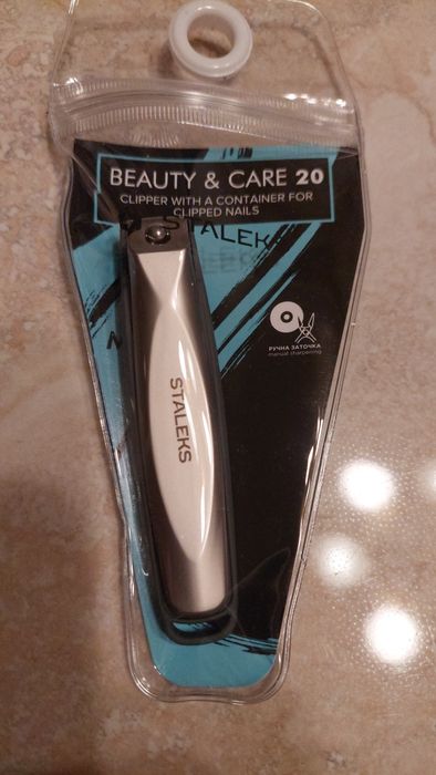 Staleks duży obcinacz do paznokci z pojemnikiem