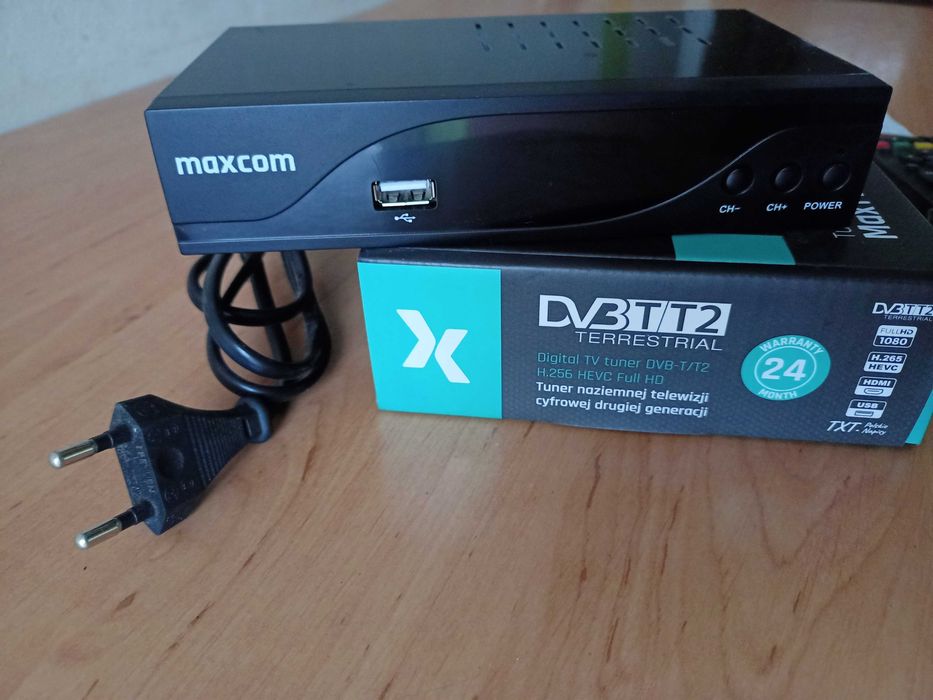 Dekoder tuner DVB-T/T2 Maxcom