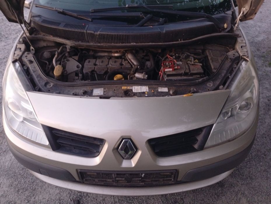 Автомат коробка Рено меган сценік 2 мотор торпеда розборка шрот  салон