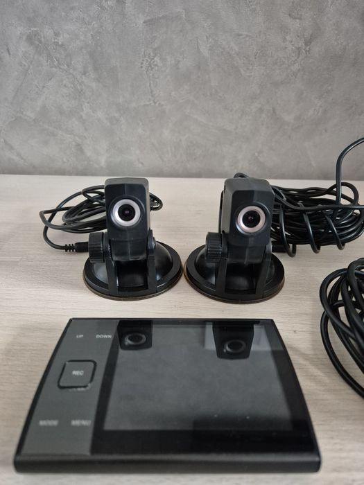 Автомобильный видеорегистратор/Авто регистратор HD/2 камеры