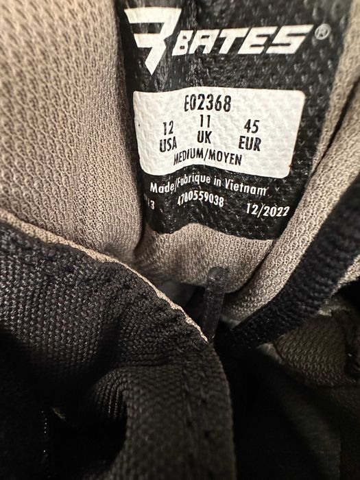Buty wojskowe Bates - Buty Delta-8 Side Zip - 45