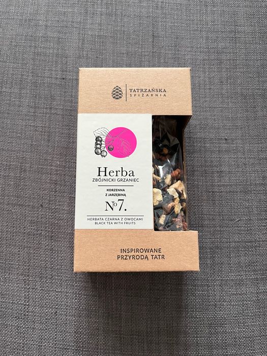 Herbata korzenna z jarzębiną