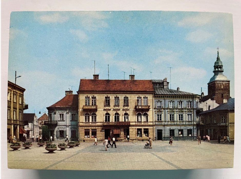 PIOTRKÓW TRYBUNALSKI Rynek Trybunalski pocztówka