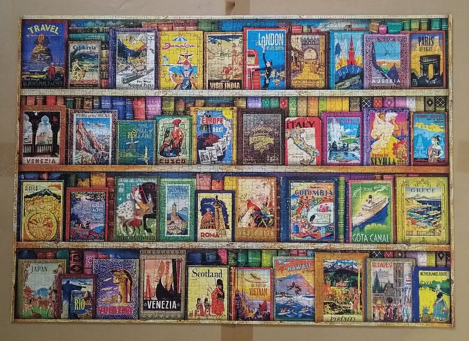 Puzzle "Viajar pelo Mundo"