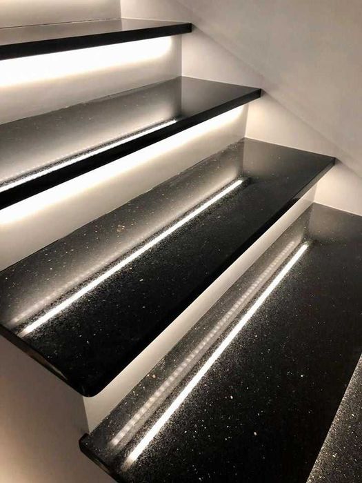GRANIT Black/Star Galaxy | POLEROWANE | schody, parapety | 150x33x2 cm