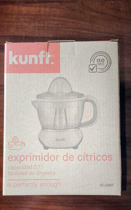 Espremedor de citrinos elétrico - Novo - selado