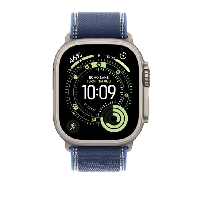 Apple watch ultra 3 GPS Cellular 49mm, koperta tytanowa, nowy gwara